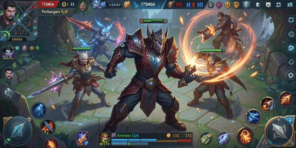 Gameplay seru dan strategi tim dalam 77SINGA.