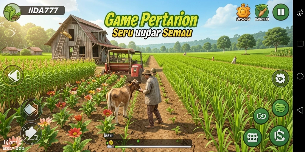 Gameplay seru di IDA777 dengan pengalaman pertanian yang kaya.
