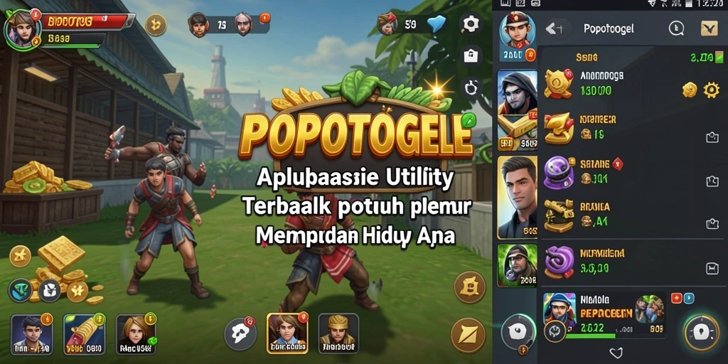Tampilan utama <strong>POPOTOGEL</strong> yang intuitif dan fungsional.
